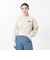 124K3041100　W cuff slit sweat　NATURAL　682613-0001