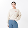 124K3041100　W cuff slit sweat　NATURAL　682613-0001