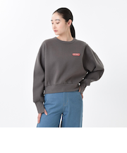 124K3041100　W cuff slit sweat　GRAY　682613-0002