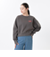 124K3041100　W cuff slit sweat　GRAY　682613-0002