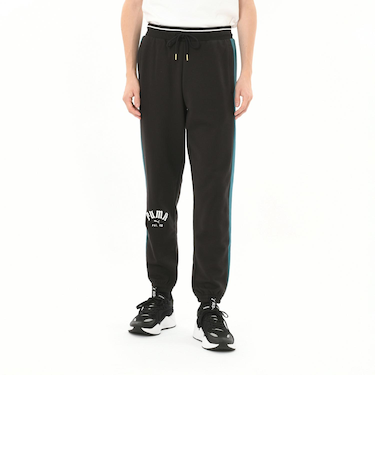 628972　M T7 PLAY.PARIS. SWEATPANTS TR　01BLK　683994-0001
