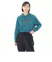 629083　W CL PLAY.PARIS. RELAXED HOODI　22COLD GREEN　684001-0002