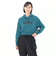 629083　W CL PLAY.PARIS. RELAXED HOODI　22COLD GREEN　684001-0002