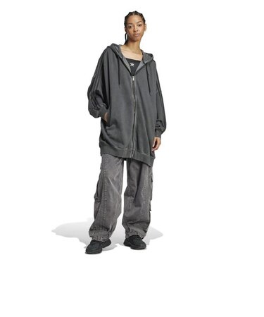 JM9249 W OVZD FZ HOODIE(ADILENIUM) BLACK 683090-0001｜エービーシー 