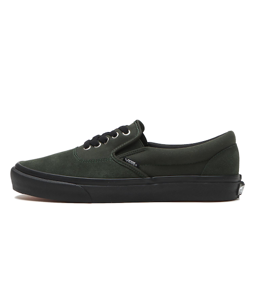 【VANS】 ヴァンズ SLIP ON ERAP GREEN/BLACK 国内発送 V98CF ERAP SE SLIP ON ERAP GREEN/BLACK 667191-0002