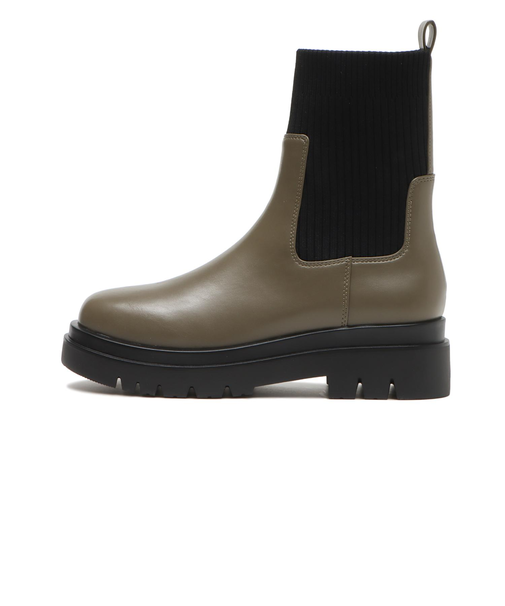 W3046　TRACK KNIT COMBI 5.5　OLIVE　681384-0002