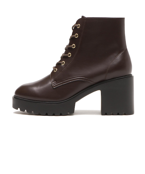 W3045　6HOLE LACE UP 8　BROWN　681596-0002
