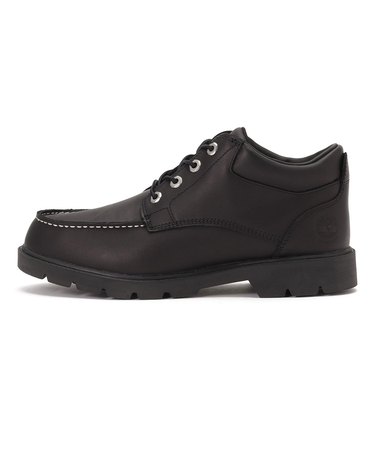A6EU1-W02　BASIC SINGLE MOC TOE OX WP　*BLK FL GRN　684175-0001