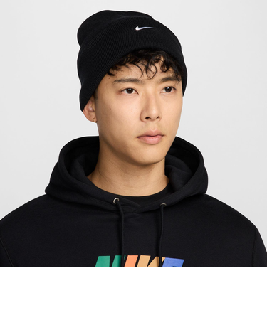 HF0187　U BEANIE TC SWSH　010BLK/WHT　688593-0001
