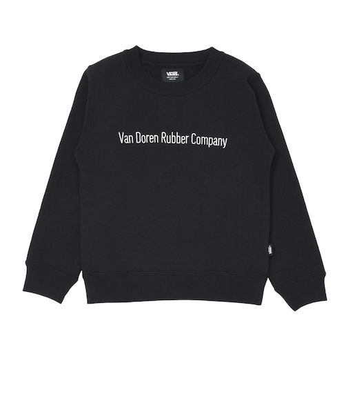 124K5040400　K EMB LETTERED C SWT　BLACK　682626-0001