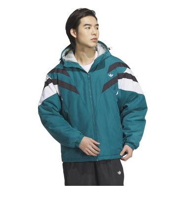 JJ4970 M VINTAGE PAD JKT LEGTEAL/WHT 683081-0001｜エービーシー 