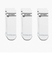 A356A24BAS#WHT　BASIC QUARTER 3 PACK　WHITE　684367-0001