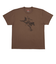 VN000NV31NU　SKATE PEDRO D SS TEE　WALNUT　685592-0001