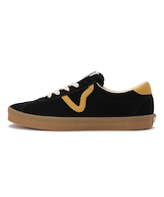 VN000CTDY23　SPORT LOW　GUM POP BLK/YEL　684584-0001