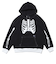 VN000KQ7BLK　SKELETON GFX HOODIE　BLACK　688286-0001