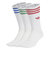 JJ1984　U HIGH CREW SOCKS 3P　WHT/BET/BLU/GRN　689932-0001