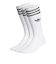 IJ0734　U HIGH CREW SOCKS 3P　WHITE　689929-0001