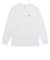 VN0A49LCYB2　M MN LEFT CHEST HIT LS　WHITE-BLACK　682494-0001