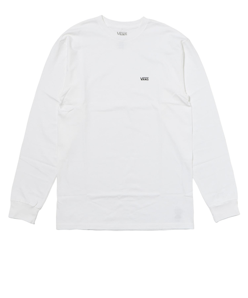 VN0A49LCYB2　M MN LEFT CHEST HIT LS　WHITE-BLACK　682494-0001