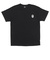 124C1010100　M Japan MATSURI Logo TEE　BLACK　688995-0002