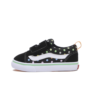 V36TDL BLT DOT　12-165(H) OLD SKOOL　BLK/MLT DOT　686715-0001