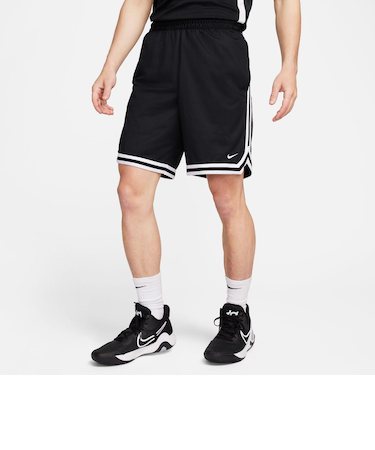 FN2652　M DNA 8IN SHORT　010BLK/WHT　690881-0001