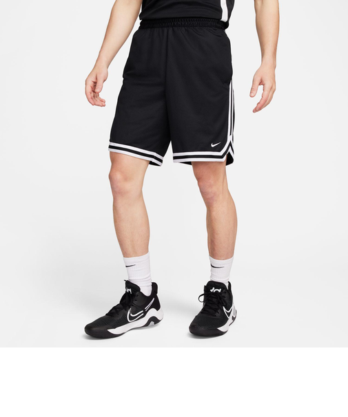 FN2652　M DNA 8IN SHORT　010BLK/WHT　690881-0001