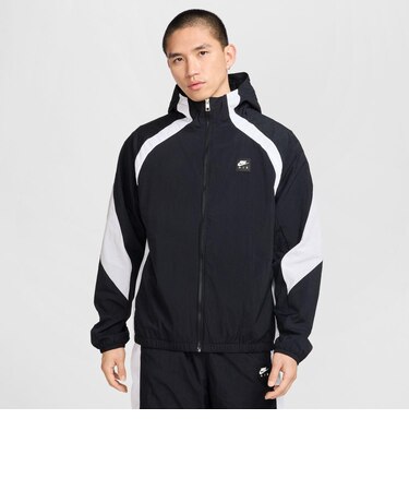 HJ0635　M AIR WVN JKT　010BLK/WHT　690257-0001