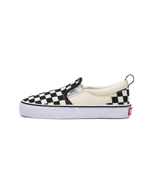 V98PS　17-22(H) SLIP ON　BLK/WHT CHECK　680917-0002