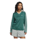 JD2602　W V-NECK LS　COLLEGIATEGREEN　690001-0001