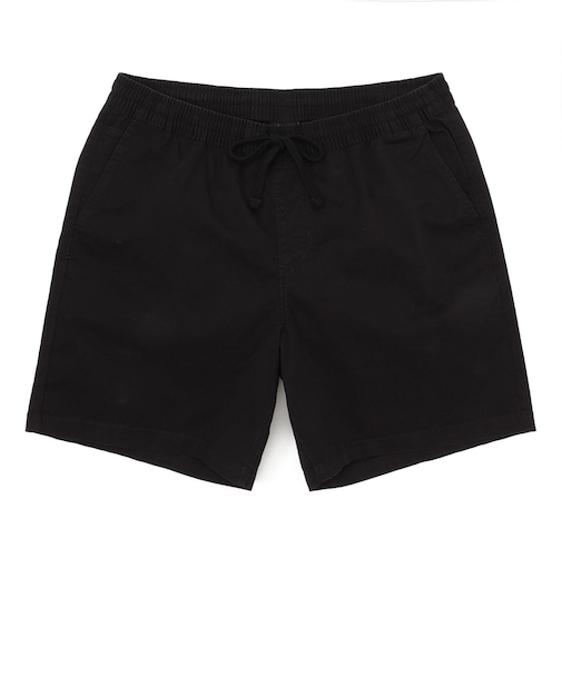 VN0A5FKDBLK　M RANGE RELAXED ELASTIC SHORT　BLACK　675606-0001