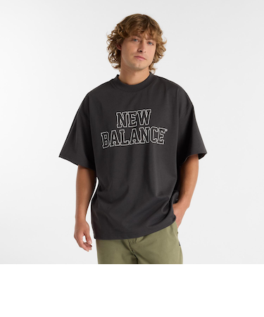 AMT51509BLK　M ｵｰﾊﾞｰｻｲｽﾞｽﾞﾄﾞｼｮｰﾄｽﾘｰﾌﾞTｼｬﾂ　BLK　692768-0001