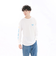 124C1020700　M Off the wall Sleeve L TEE　WHITE　688998-0001