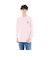 124C1020700　M Off the wall Sleeve L TEE　L/PINK　688998-0003
