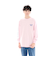 124C1020700　M Off the wall Sleeve L TEE　L/PINK　688998-0003
