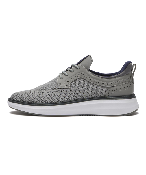 SR07118　KYLON W-TIP KNIT　GRIGIO　684079-0002