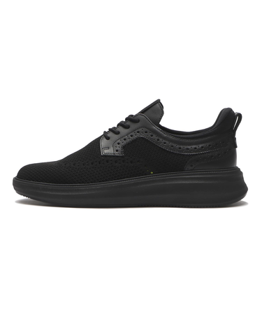 SR07118　KYLON W-TIP KNIT　NERO/NERO　684079-0003