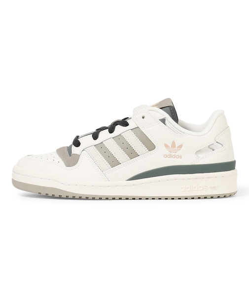 JP7785　FORUM LOW CL　*OFFW/SILV/LEGE　687352-0001