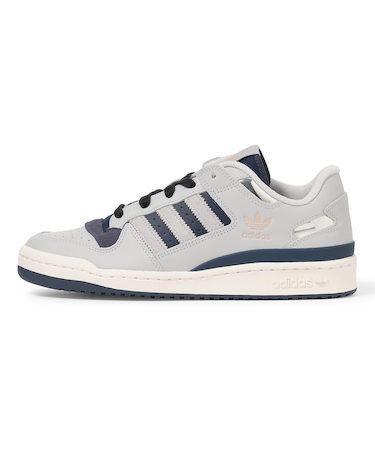 JP7787　FORUM LOW CL　*GREY/NIGH/CREA　687351-0001