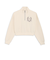 633592　W WORDROBE ESS+ HALF ZIP SWEAT　87ALPINE SNOW　695318-0002