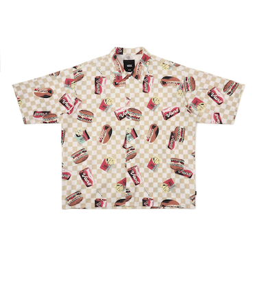 VN000NNNEF9　POP FAST FOOD SS SHIRT　Colorful　690382-0001