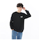 124C1020700　M Off the wall Sleeve L TEE　BLACK　688998-0002