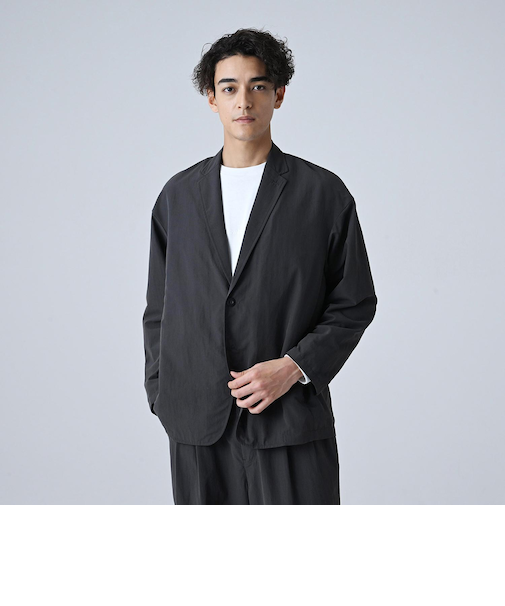 AMJ55000BLK　M MET24 Oversize  Jacket　BLK　693347-0001