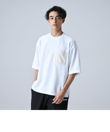 AMT55005WT　M MET24 Oversized Pocket Tee　WT　693334-0001
