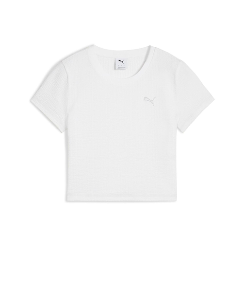 631908　W DARE TO TEXTURED BABY TEE　02WH　693258-0002
