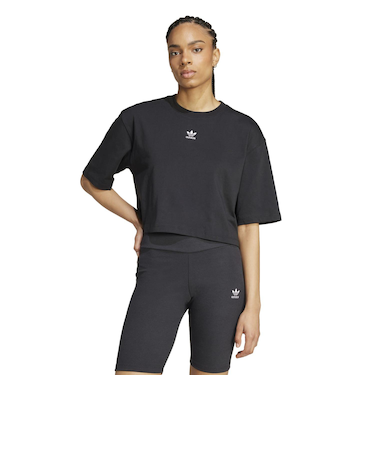 IW5706　W ESS CROP TEE　BLACK　689973-0001