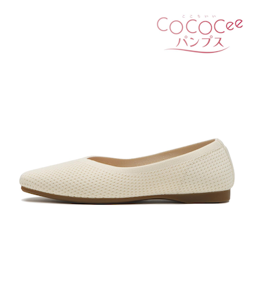 W5054　SQUARE KNIT　IVORY　688410-0002