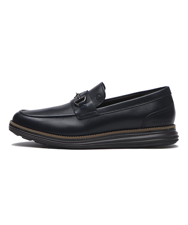 C40828　OG MERIDIEN BIT LOAFER　*NAVY / BROWN　696250-0001