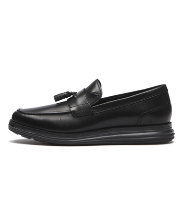 C40712　OG MERIDIAN TASSEL LOAFERS　*BLACK / BLACK　696245-0001
