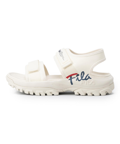 USS25038100　FILA TRACER SD SCRIPT　*OFFWHITE/NVY　696539-0001